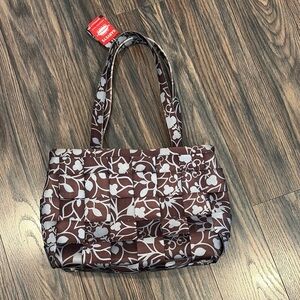 Harvey’s Floral Brown and Gray Women's Tote Bag